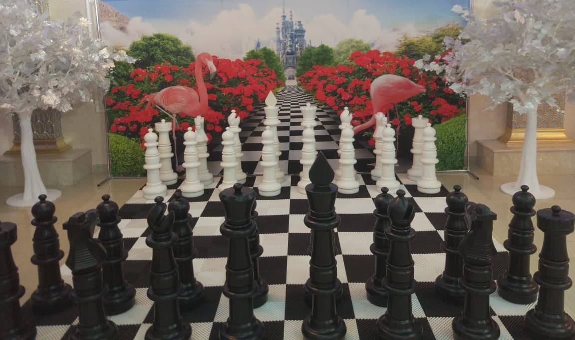 Шахматы гигантские турнирные 100 см